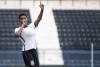 Dupla do Corinthians comemora gols em vitria para incio de Brasileiro com o p direito