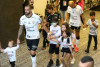 Corinthians faz ao para conscientizao da leucemia em jogo contra o Mirassol