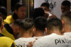 Cssio e Mano motivam elenco do Corinthians antes de vitria sobre o Athletico-PR; veja bastidores