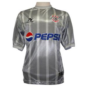 Camisa do Corinthians de 2002 - Camisa III (Cinza)