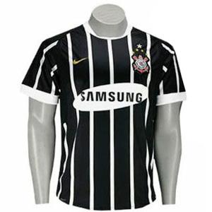 Camisa do Corinthians de 2007 - Camisa II (Preta)