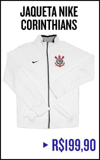 Jaqueta branca Nike Corinthians