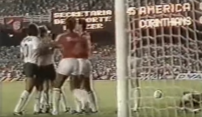  Corinthians 0 x 2 Amrica-RJ - Quartas-de-final  - Brasileiro 1986