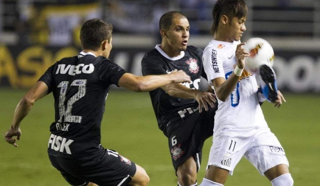  Corinthians 1 x 1 Santos - Semifinal  - Libertadores 2012