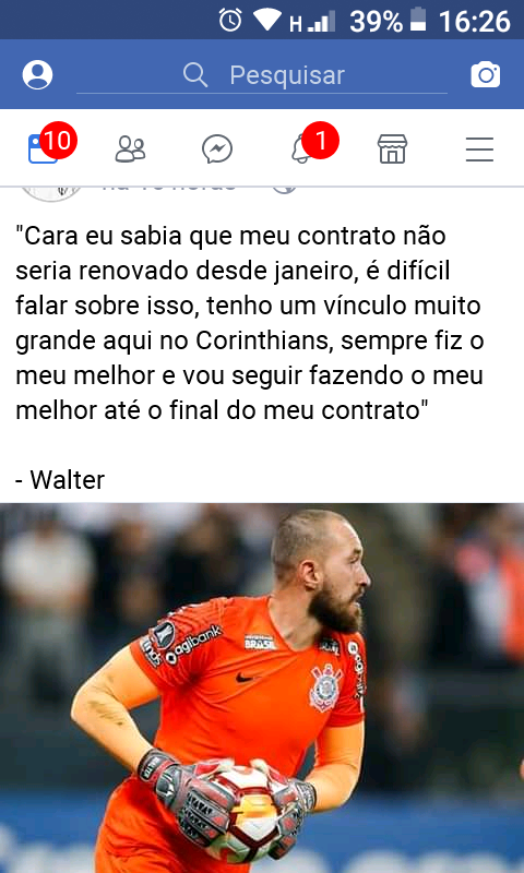 Vocs acham que o Corinthians deveria renovar com o Walter?