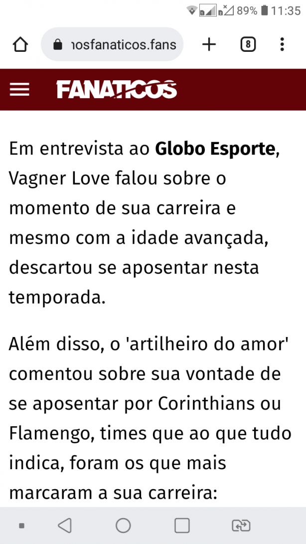 Vagner Love aposenta no Corinthians?