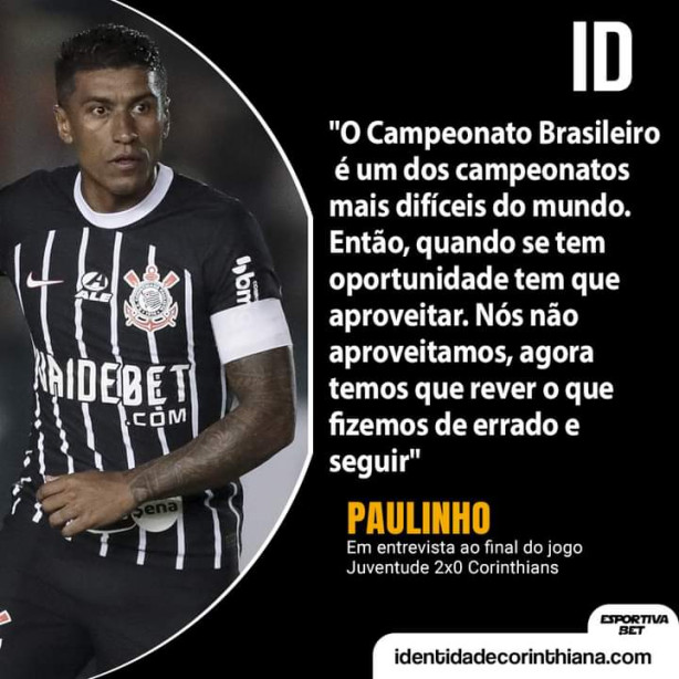 Paulinho passando pano para o para que vive de 2012