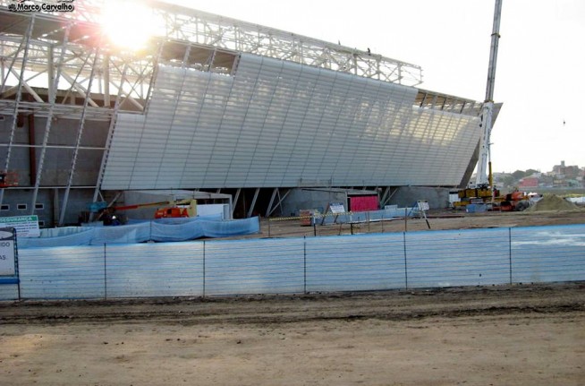 Arena Corinthians: fotos do estdio destacam acabamento e fachada