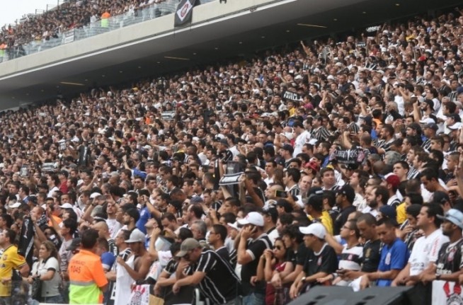 Jogo inaugural da Arena Corinthians: veja fotos de Corinthians x Figueirense