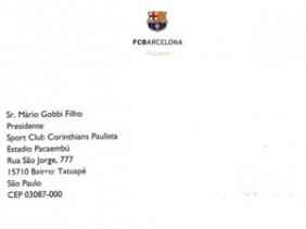 Clique na imagem e confira a carta do Barcelona