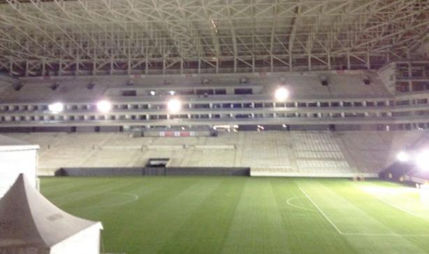 Arena Corinthians deve ser concluda em janeiro