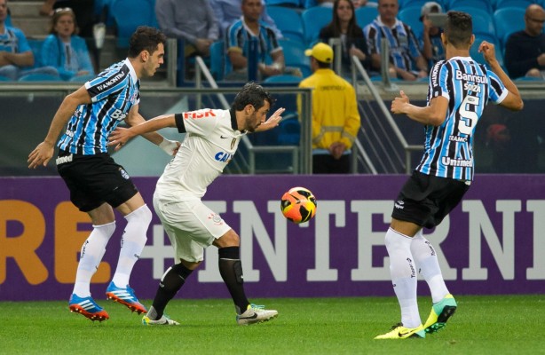 Corinthians no consegue reao e sai com a derrota de Porto Alegre