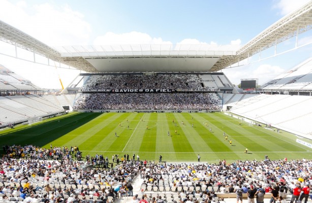 Arena Corinthians ter visita ilustre na inaugurao