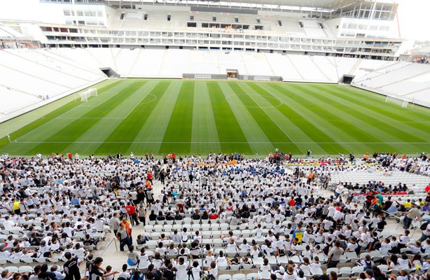 Arena Corinthians est prxima da inaugurao