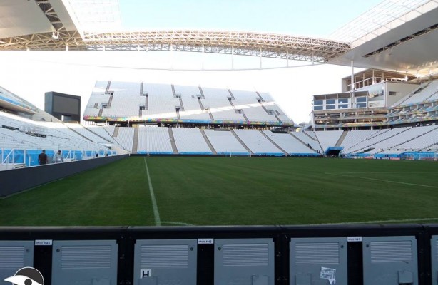 Arena Corinthians receber a abertura da Copa nesta quinta