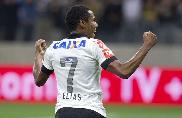Elias  o artilheiro do Corinthians na Libertadores, com 4 gols marcados