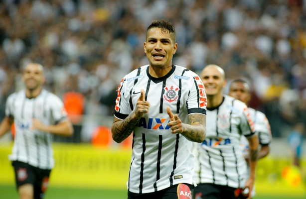 Guerrero  o maior artilheiro da Arena Corinthians