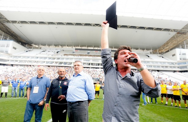 Andrs Sanchez foi um dos principais responsveis pela construo da Arena Corinthians