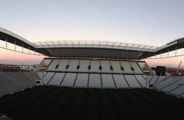 Arena Corinthians recebeu as divisrias definitivas