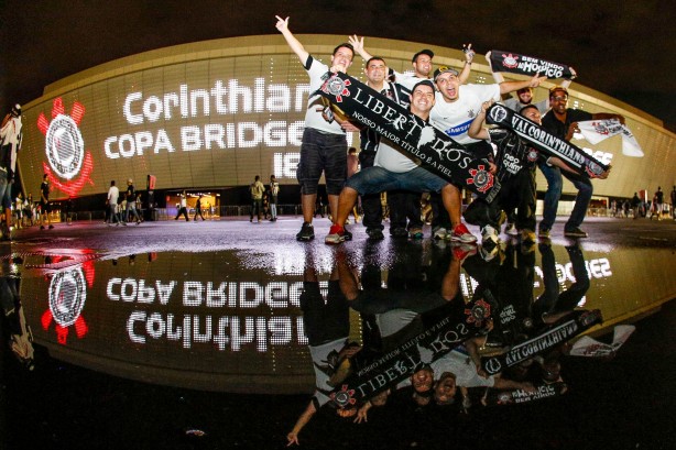 Torcida pode bater recorde de pblico na Arena Corinthians nessa quinta-feira