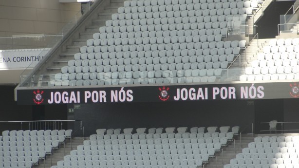 Novo painel de LED ser estreado nesse quarta-feira na Arena Corinthians
