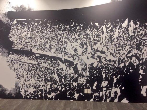 Sala de imprensa da Arena Corinthians - Invaso