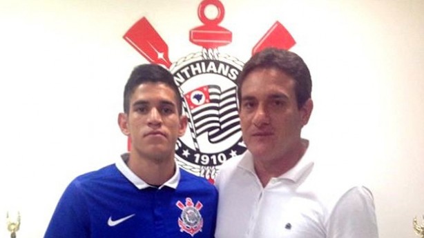 Gustavo Viera chegou ao Corinthians no final do ano passado