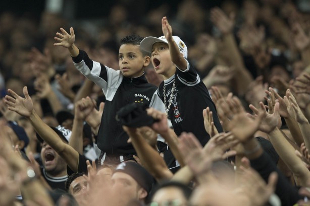 A Arena Corinthians receber um grande pblico, neste domingo