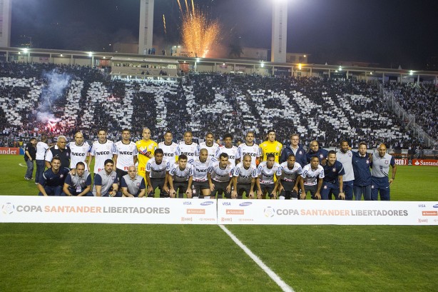 Quarteto formado por Cssio, Ralf, Danilo e Sheik foi titular do Corinthians em 2012