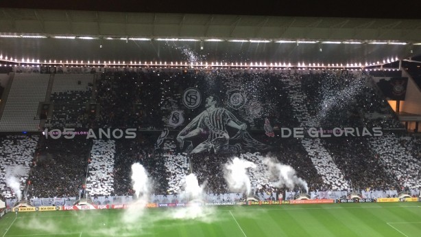 Arena Corinthians  um dos maiores trunfos do Corinthians, lder geral do Paulisto e de seu grupo da Copa Libertadores