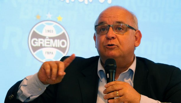 Romildo Bolzan Jnior, presidente do Grmio, prope mudanas no futebol
