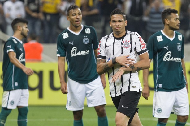 Com a derrota nesta quinta, o Gois se tornou o adversrio que mais sofreu gols dentro da Arena Corinthians