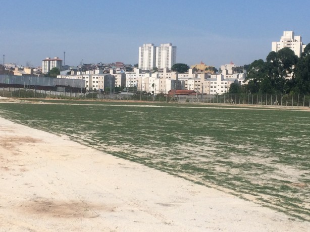 Plantio do gramado do j foi realizado; Construo dos alojamentos ser iniciada a partir de 2016