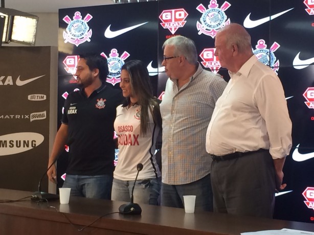 Corinthians apresentou parceria com Audax por time de futebol feminino