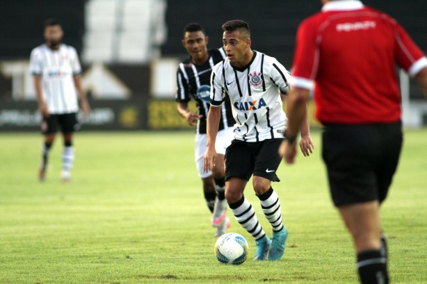 Maycon marcou o segundo gol do Timozinho, na estreia da Copinha
