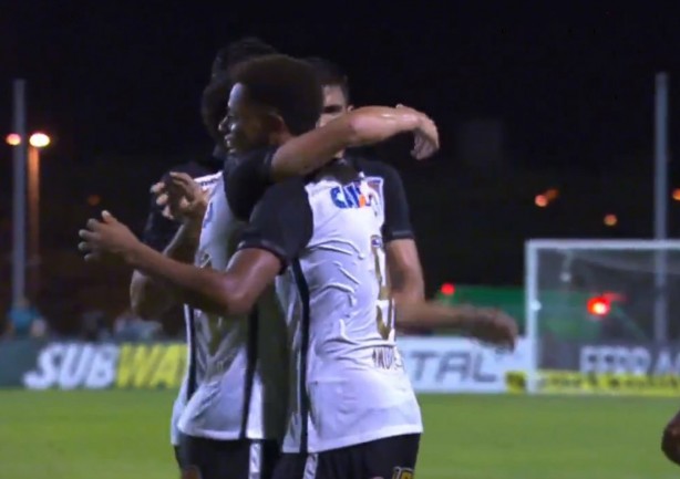 Andr fez seu primeiro gol com a camisa do Corinthians