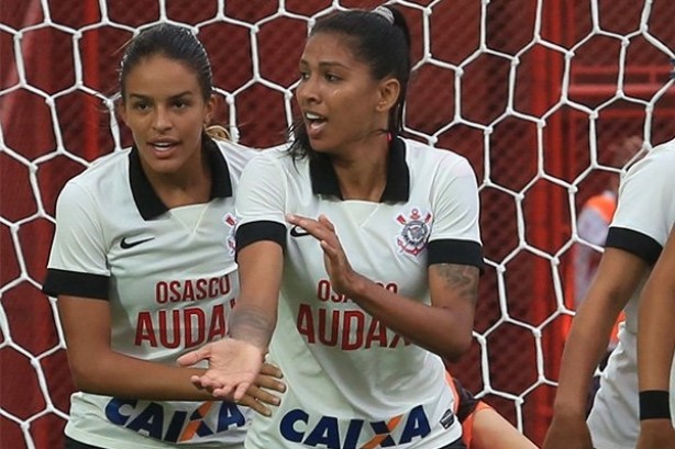 Na raa, Corinthians marcou dois gols para empatar o jogo e manter invencibilidade no Brasileiro Feminino
