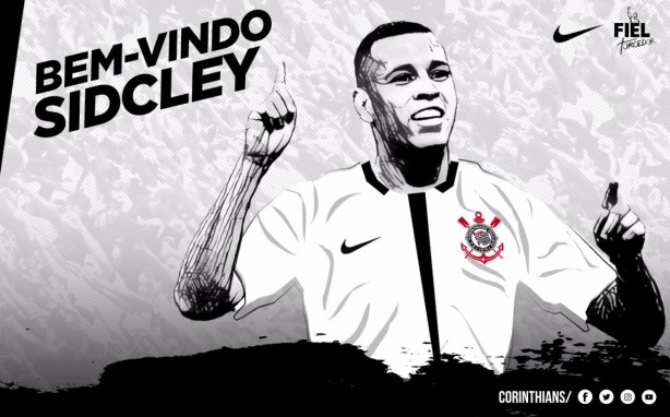 Sidcley tem contrato com o Corinthians por um ano