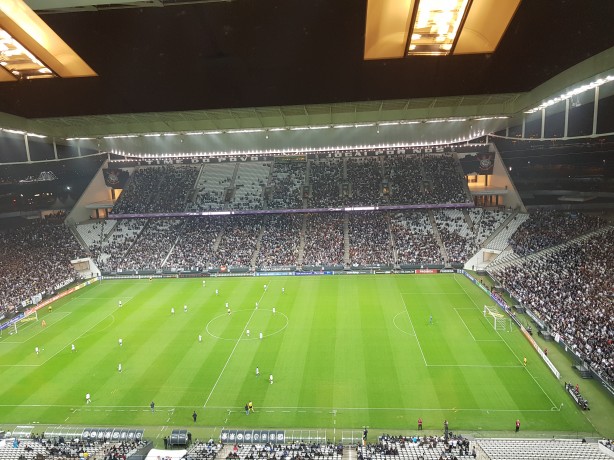 Arena Corinthians recebeu mais de 30 mil pagantes contra o Grmio