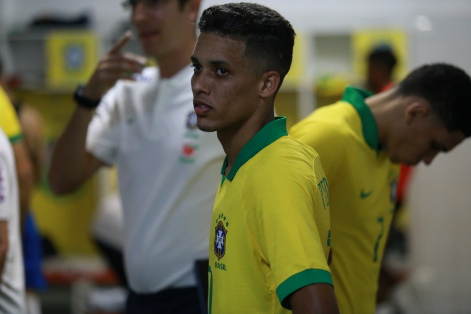Pedrinho vem sendo titular da Seleo Brasileira nos ltimos jogos