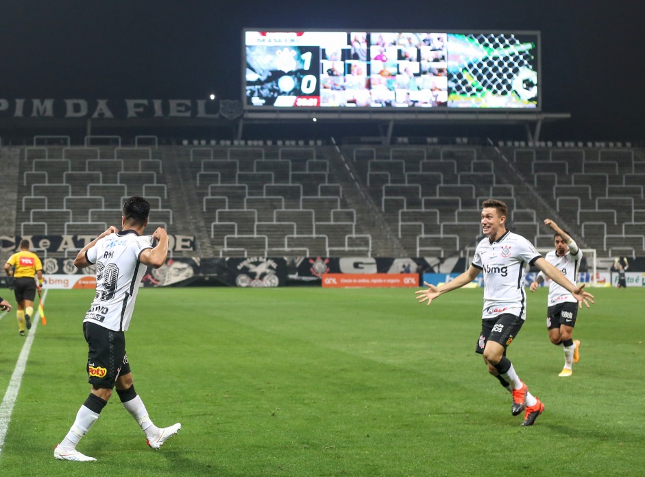 Corinthians foi muito intenso na noite desta quarta-feira