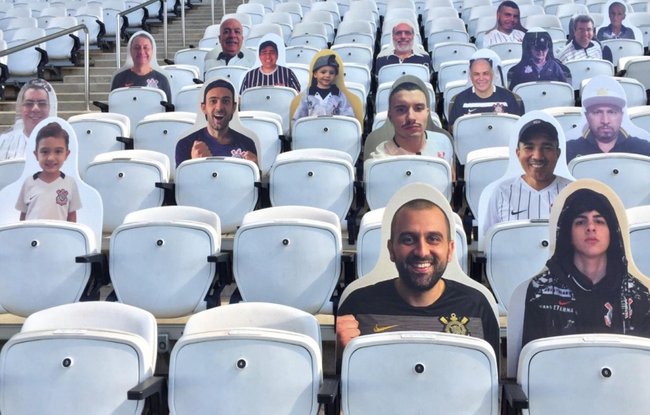 Corinthians segue com projeto para levar torcedor  Neo Qumica Arena