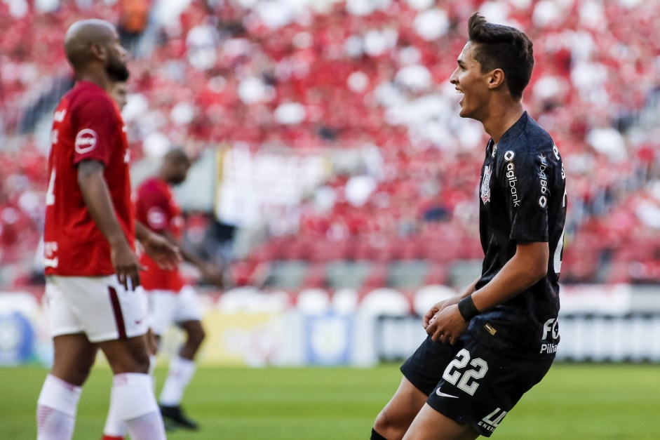 Mateus Vital foi o ltimo jogador atualmente no Corinthians a marcar contra o Internacionl
