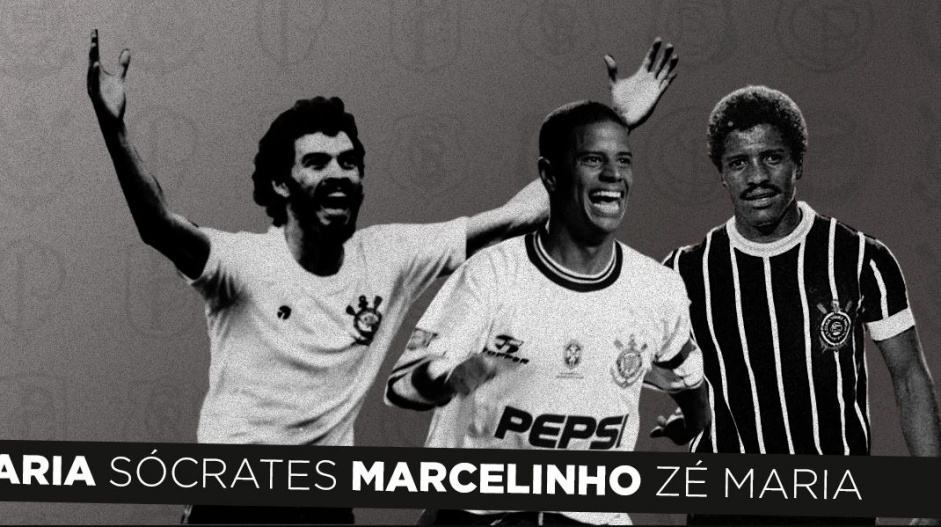 Scrates, Marcelinho e Z Maria balanavam as redes pela ltima vez 1984, 2001 e 1982, respectivamente