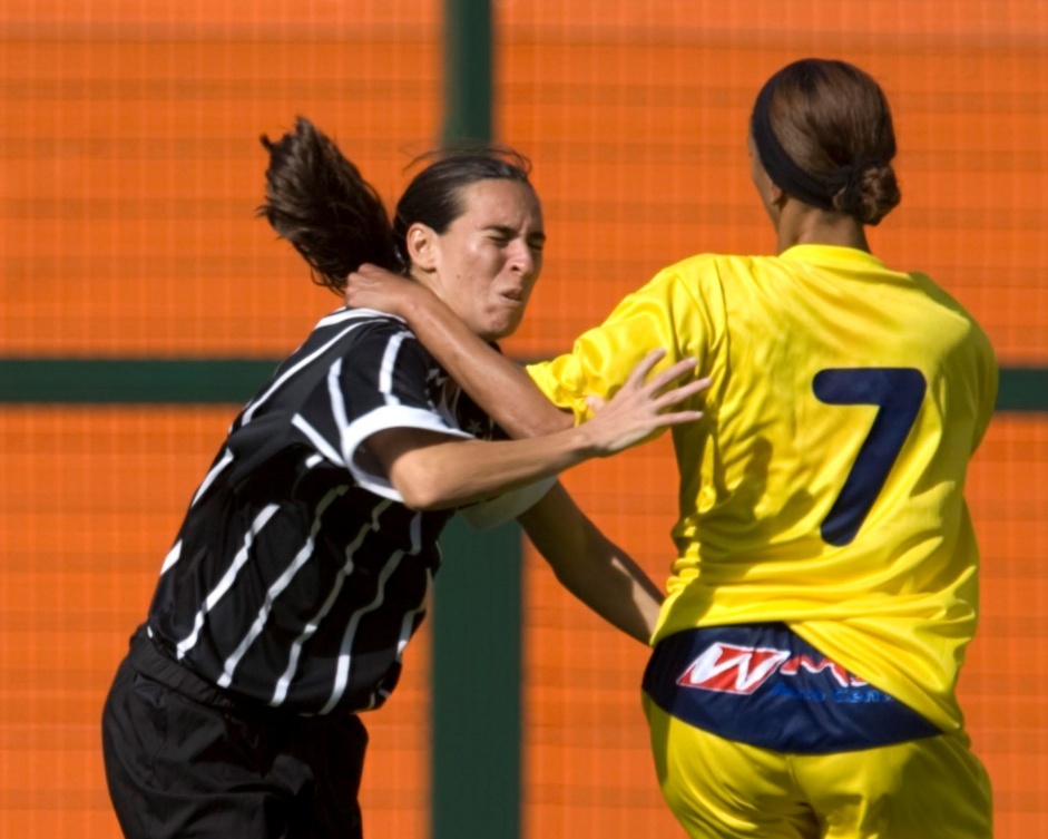 Karina Balestra foi atacante do time feminino do Corinthians entre abril de 2008 e incio de 2009