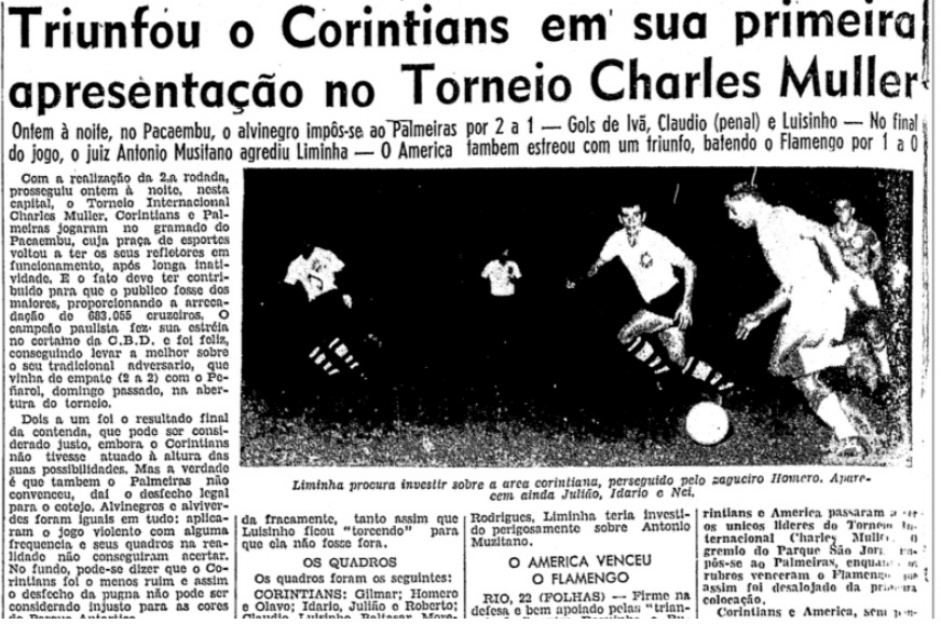 Corinthians foi superior ao rival e abriu a campanha do ttulo internacional