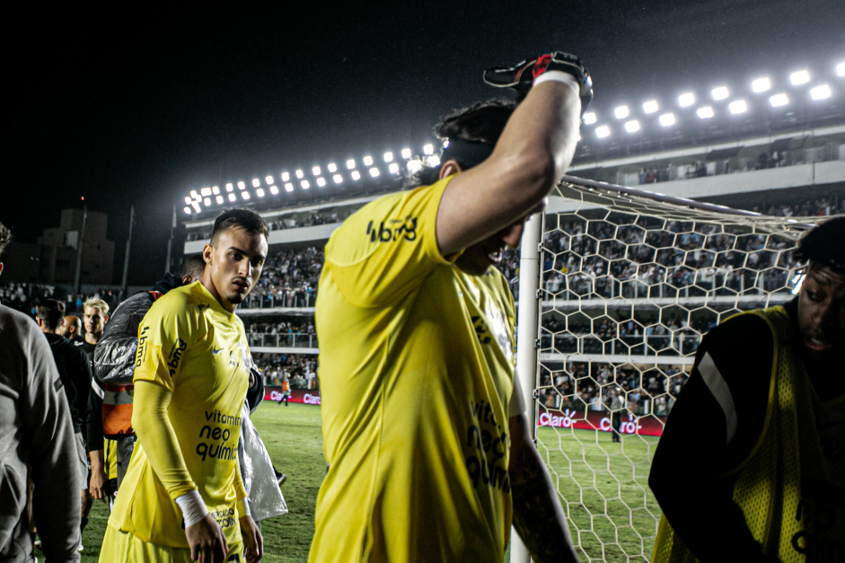 Cssio foi vtima de agresses no confronto entre Corinthians e Santos pela Copa do Brasil