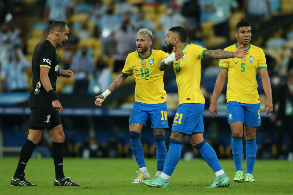 Esteban comandou a final da Copa Amrica entre Brasil e Argentina