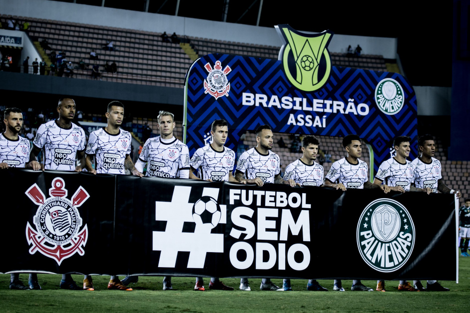 ltimo Drbi ainda contou com "apago" nas redes sociais por parte do Corinthians por campanha contra a violncia no futebol