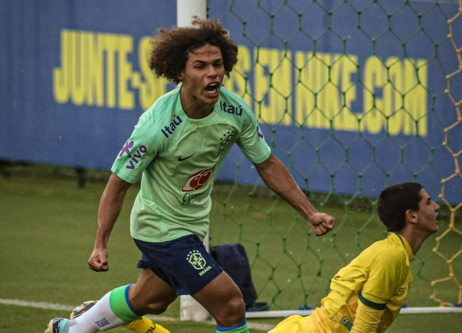 Guilherme Biro marcou um dos gols do Brasil